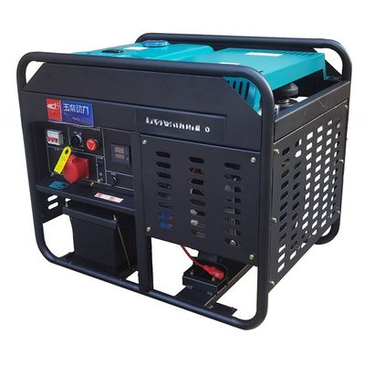 Gerador de energia móvel a diesel de 15 Kva com fácil movimentação e tamanho da unidade 980*690*775mm