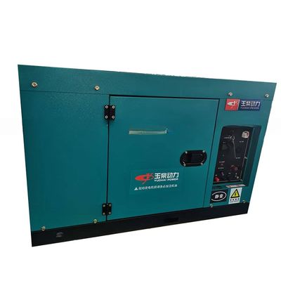 Conjunto de gerador diesel de 10 KVA com sistema de protecção contra altas temperaturas e funcionamento silencioso