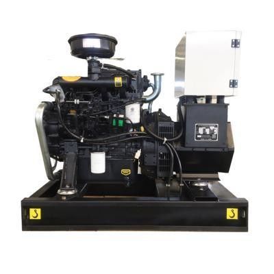 36 Corrente nominal 25 KVA Potência de espera Baixo consumo de combustível 16KW Conjunto de gerador diesel