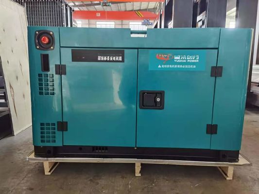 Conjunto de gerador diesel de 10 KVA com alternador de cobre 100% completo e arranque elétrico de corrente contínua de 24 V