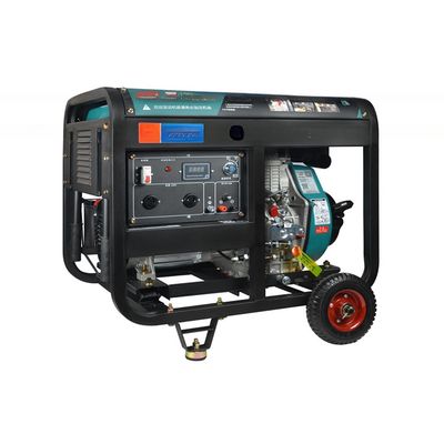 Conjunto de geradores a diesel de 8,8 Kva para motores a diesel qualificados para uso industrial e comercial