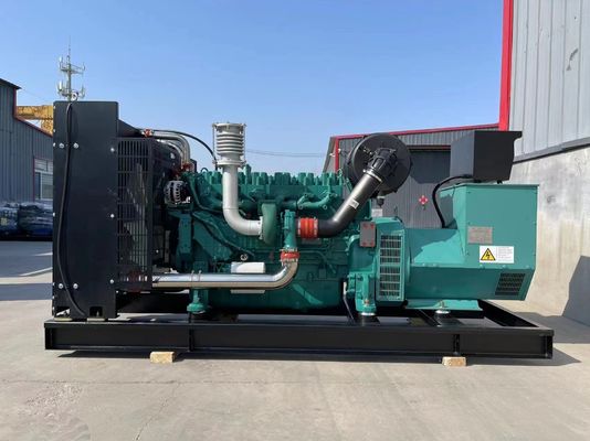 Geradores diesel silenciosos de 125 kW a 100 kW com eficiência de combustível e longa vida útil