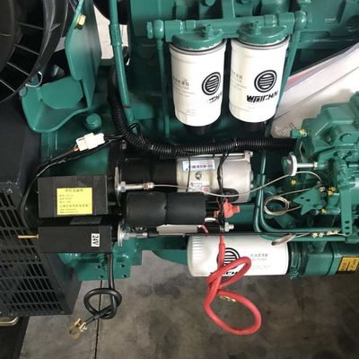 Geradores diesel silenciosos de 125 kW a 100 kW com eficiência de combustível e longa vida útil
