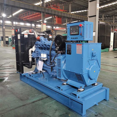 125kva 100kw Silent Diesel Generator Set com unidade compacta Tamanho de 2300*800*1300mm