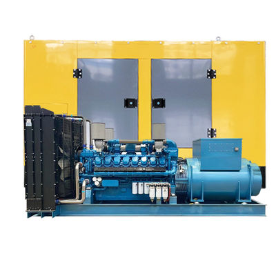2Gerador elétrico a diesel de 0,5 mva com painel de controlo SmartGen 2000 kW Gerador de energia de 2 Mw