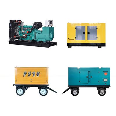 Gerador diesel silencioso de 50 kW para arranque automático e remoto 400v/110v Tensão nominal 1500rpm